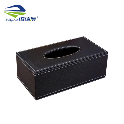 铂锜澳 皮革纸巾盒/24.1*11.7*7.1cm/个