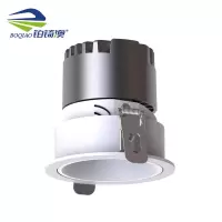 铂锜澳 格局射灯 85*80mm-12w-白杯三色光 个