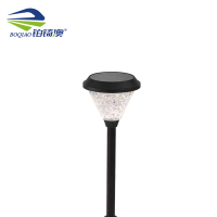 铂锜澳 圆形太阳能地插灯 200*720mm-白光暖光 个