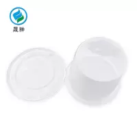 晟翀 一次性餐盒 500mL圆盒*450套/箱 箱