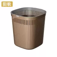 旧歌 垃圾桶 棕/个