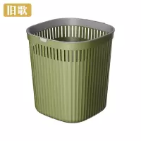 旧歌 压圈纸篓 绿/个