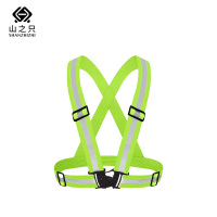 山之只 背带 4cm*4x1.5 荧光绿 件
