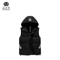 山之只 加厚保暖马甲 M-5XL 件