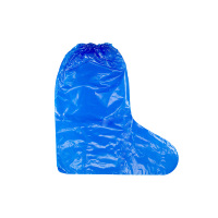 山之只 一次性防水鞋套 蓝色10双/包