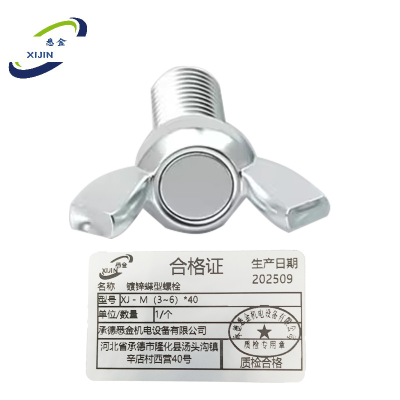 悉金 镀锌蝶型螺栓 XJ - M(3~6)*40 个