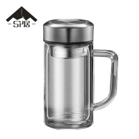 三人居玻璃杯泡茶杯SRJBL570B/个
