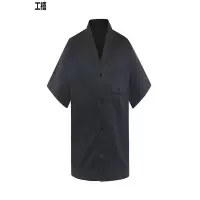 工禧蓝色涤棉纱卡工作服 各号 套