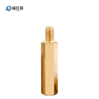 福佳琦 六角铜柱 6*35+8/个