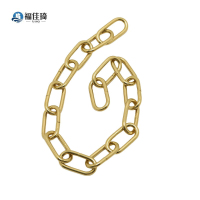 福佳琦 实心黄铜链条 8mm/米