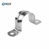 福佳琦 不锈钢骑马卡管卡 25mm 个