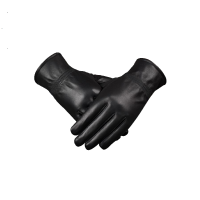 劳安隆 女士防寒绵羊皮手套 均码/双