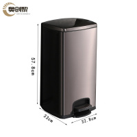 奥创黎不锈钢垃圾箱 25升 个
