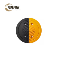 奥创黎 橡胶圆头减速带 4cm 个