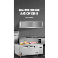 明焌佳宝 不锈钢壁厨 不锈钢吊柜 1800*400*500