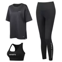 卡漫步 女士运动三件套 KMB-S67 套