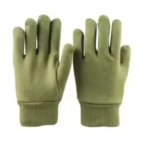 卡漫步 军绿绒布手套 KMB-S85 双
