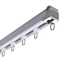 百纳千禧 窗帘轨道 (铝合金静音)BNCL-CLG01 米