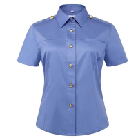 铂牛 短袖工作服衬衣 S-XXXL 件