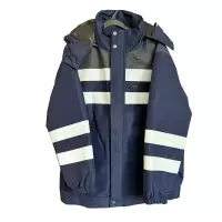 瀚乐邦 高可视性警示防护服 夹克式羽绒服 175# 件