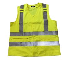 瀚乐邦 高可视性荧光黄马甲 中号 件