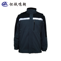 怀铁鸣朝防寒衣HT-G078 车间作业人员服装秋冬季劳保工作服 工程服 反光安全服 个性定制  厂家直销 AI智能量体