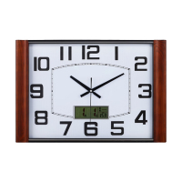 英帆文具 方形挂钟时钟 YF-537/个