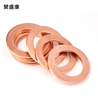 樊盛康 紫铜垫 铜密封圈 铜平垫片 16*22*2 个