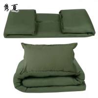 隽夏 军绿褥子枕头三件套 JX-04 套