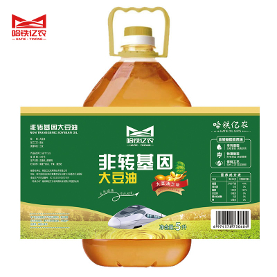 哈铁亿农 非转基因大豆油5L/桶