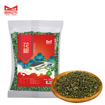 哈铁亿农 调料调味品绿麻椒 500g/袋