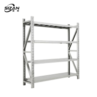 斯赞 201货架置物架承重500kg/层 150*40*200cm*4层 组