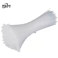 斯赞 自锁式塑料尼龙扎带 3*100mm 100条/包