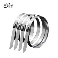 斯赞 304不锈钢扎带自锁式捆绑扎带 10*2300mm 100条/包