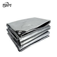 斯赞 帆布袋 户外篷布 PE银色加厚 平方米