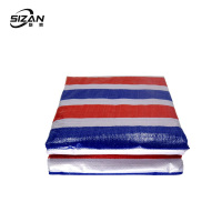 斯赞 户外加厚彩条布 120g双膜 平方米