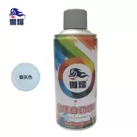 伽熠 自喷漆 银灰色*400mL 门窗金属防锈家具木器漆自行摩托汽车翻新涂鸦