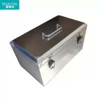 爱路达不锈钢手提工具箱可定制 35*20*18cm无隔层/个