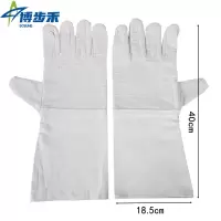 博步禾帆布手套加长双