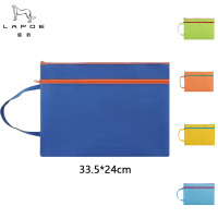 猎豹 A4拉链文件袋 牛津布资料袋收纳袋P29/个