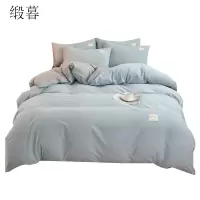 缎暮 100%纯棉色织水洗纯棉单被套单人床适用 多款可选 150*200CM 条
