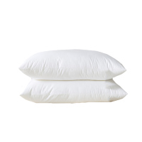 缎暮 全棉羽丝绒枕舒适枕头枕芯 48*74CM 只