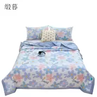 缎暮 夏季A类生态有机纤维夏凉被空调被 多色可选 180*220CM 条