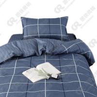 缎暮 全棉套件学生宿舍六件套床上用品 1.2M床(三件套+4斤棉花被+3斤棉花褥垫+枕芯)套