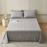缎暮 40sA类纯棉磨毛床单 160*230CM 条
