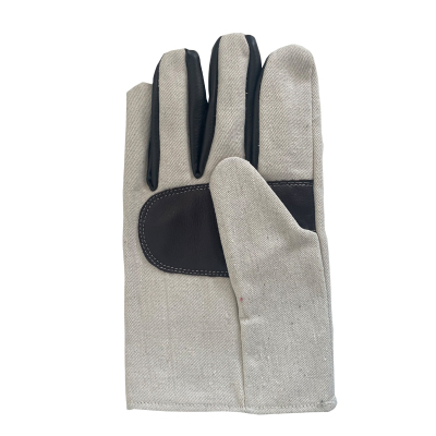 安路邦帆布贴皮手套均码副