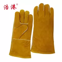 浩港 A级电焊牛皮手套 均码 副