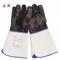 浩港 电焊手套(棕色) 均码 副