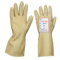 浩港 纯胶手套 均码 副