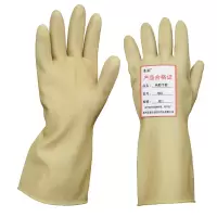 浩港 纯胶手套 均码 副